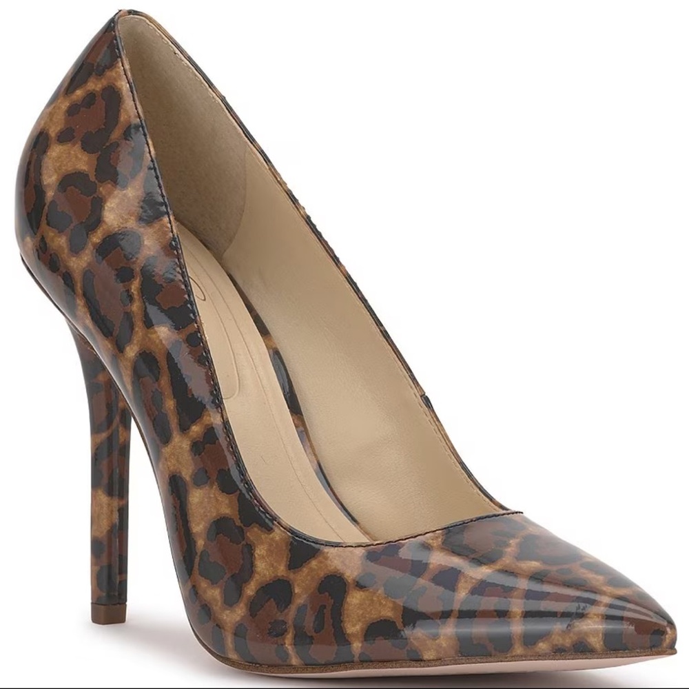 Levila Leopard Print Stiletto Pumps by Jessica Simpson 
Size 8.5M